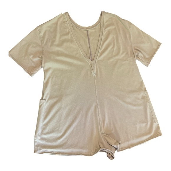 FP Hot Shot Tan Romper Tee, Small - Picture 7 of 9